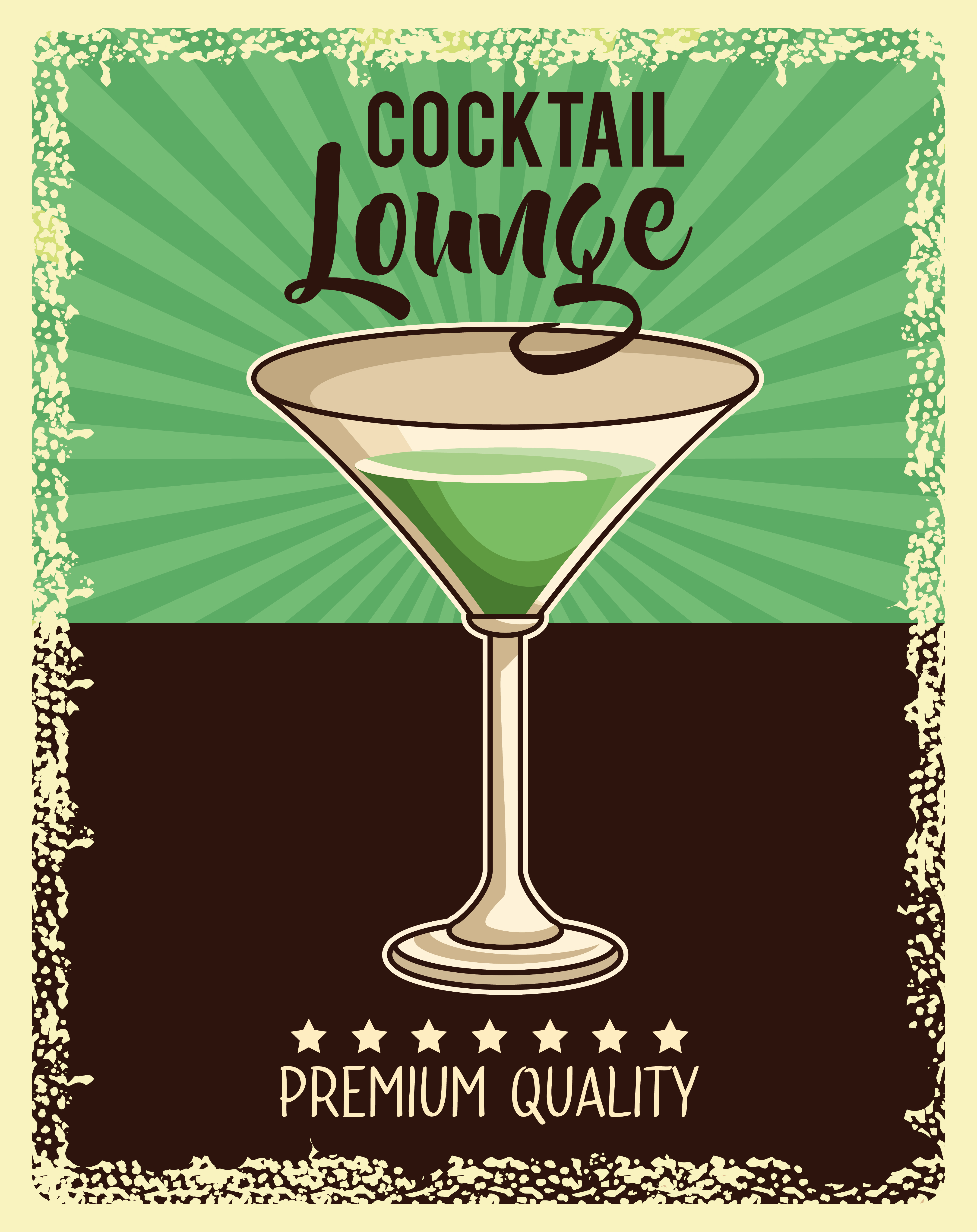 Vintage Drink Poster