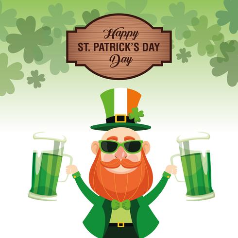 Feliz dia DE SAN Patricio vector