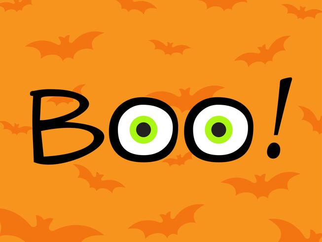 Happy Halloween poster design template background  vector