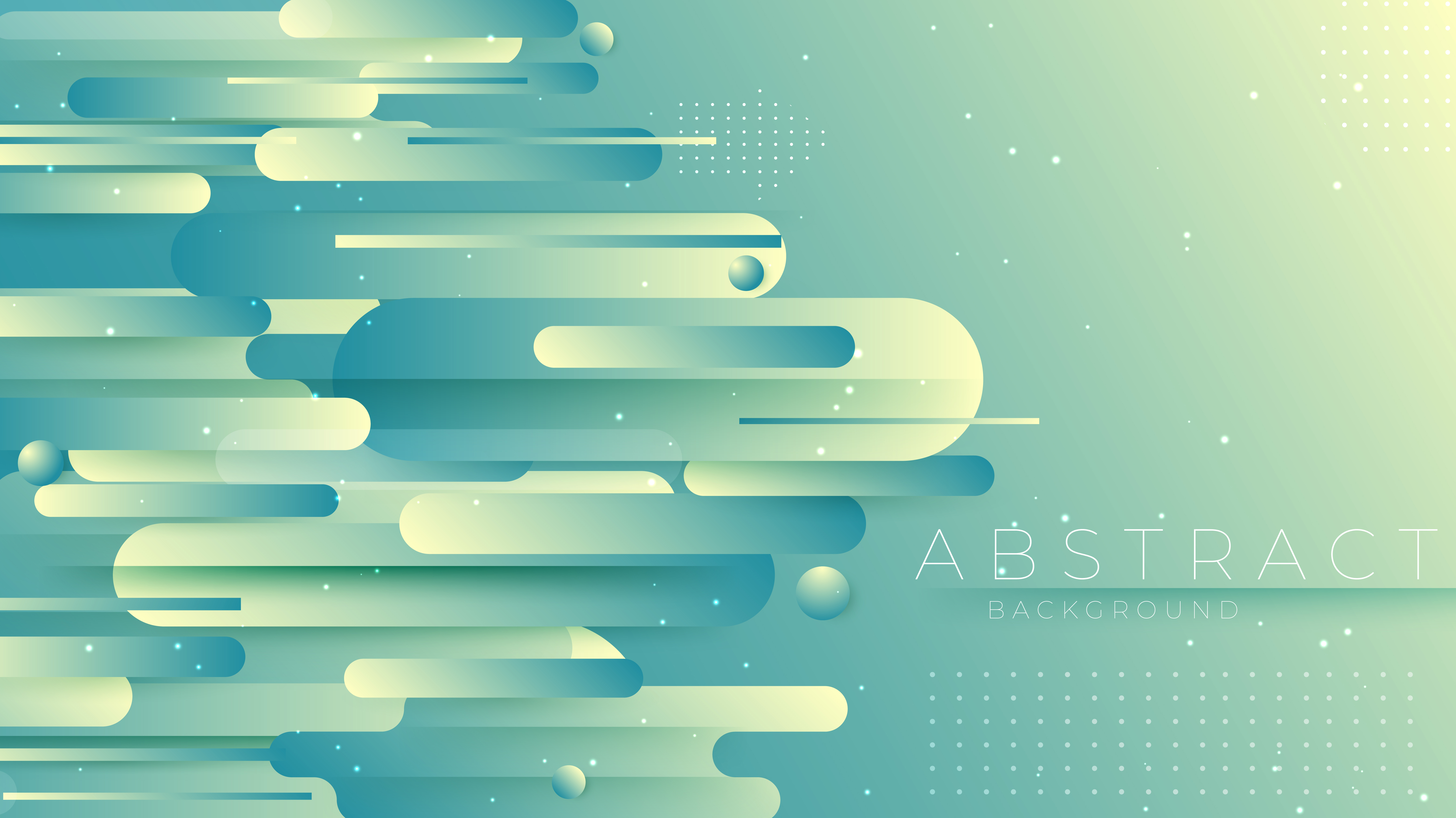 Minimal geometric Trendy gradient shapes composition. 655308 Vector Art