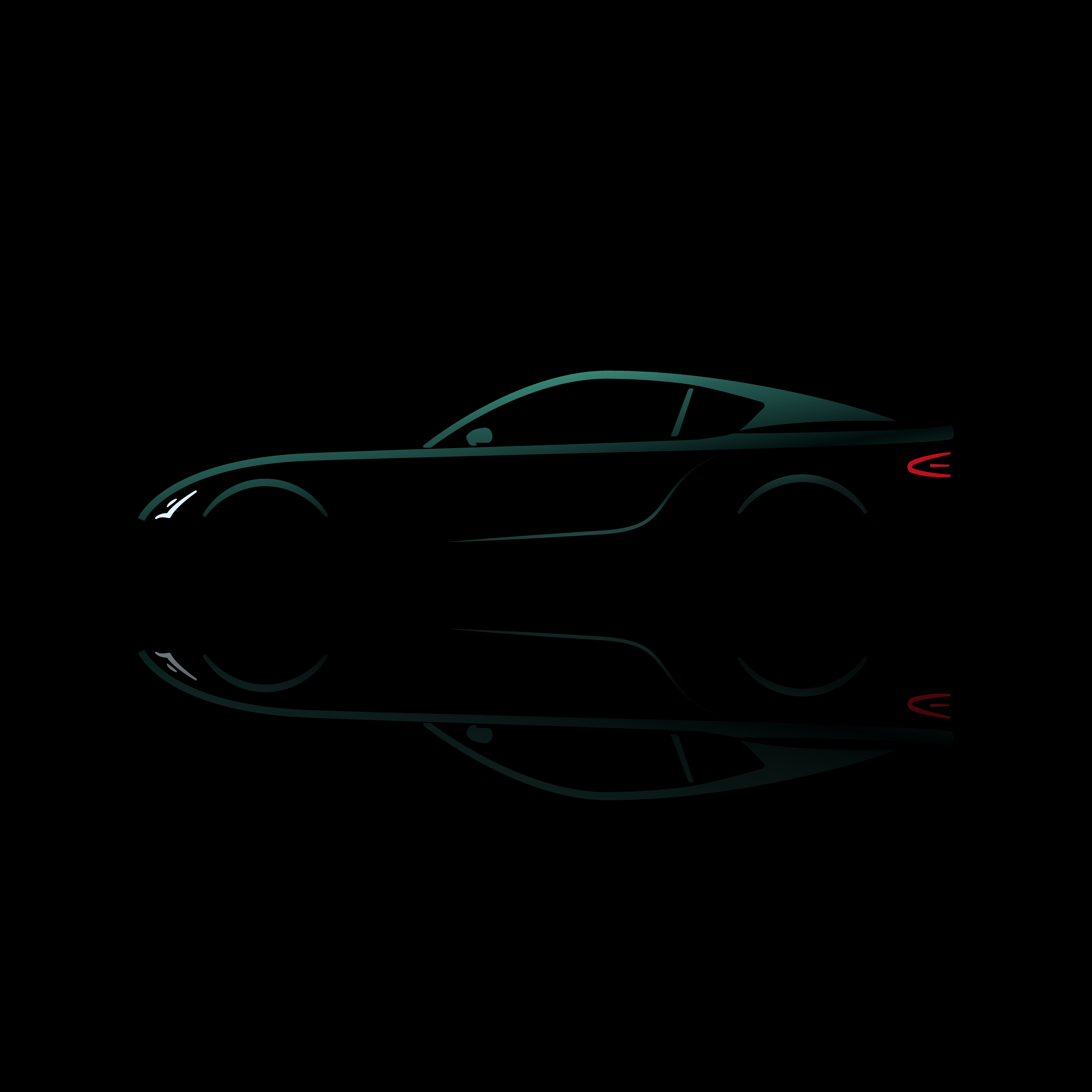Green sport car silhouette Download Free Vectors Green sport car silhouette Download Free Vectors