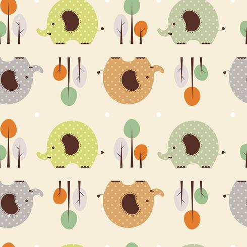Seamless pattern background vector