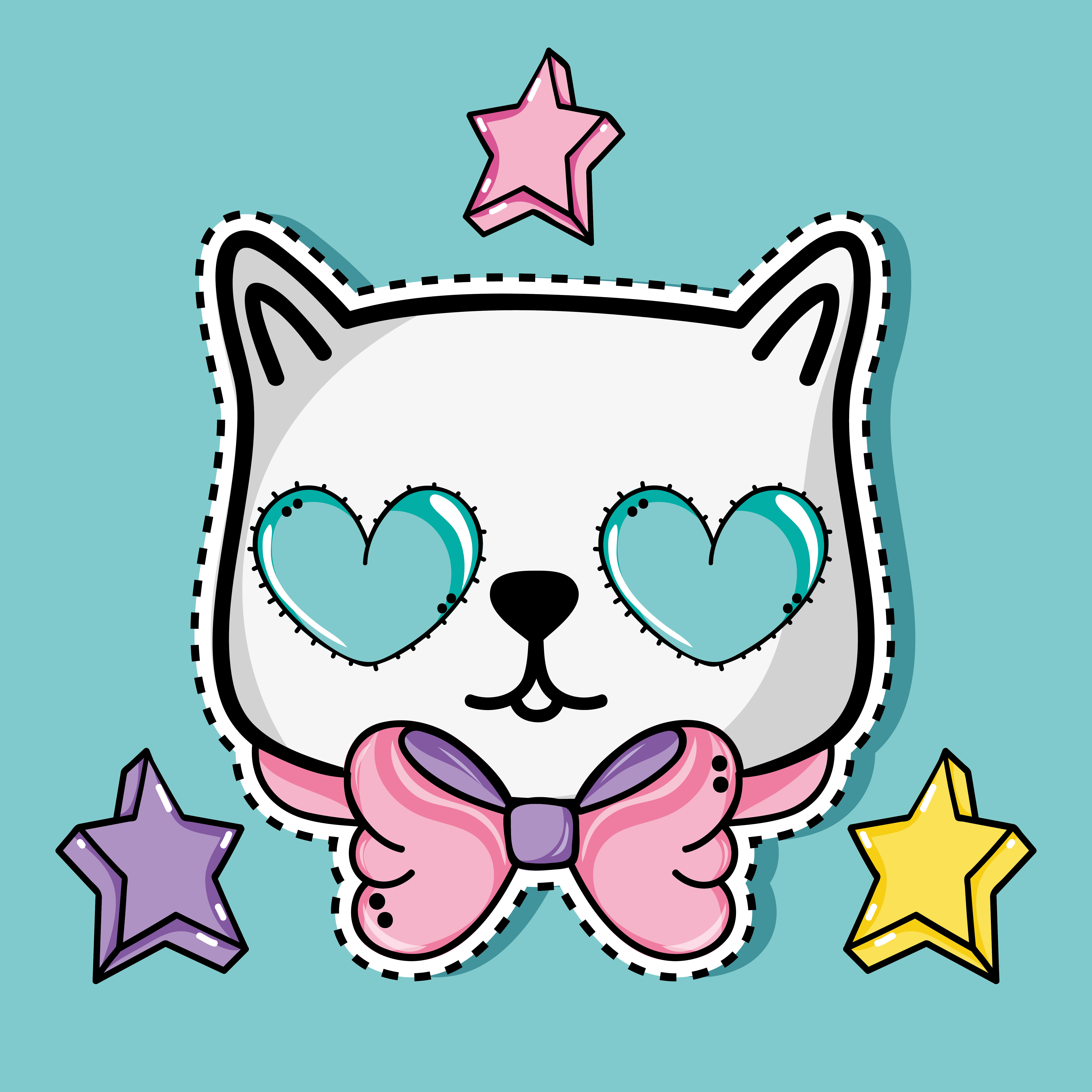 Download fashion cute patch trendy decoration - Download Free ...