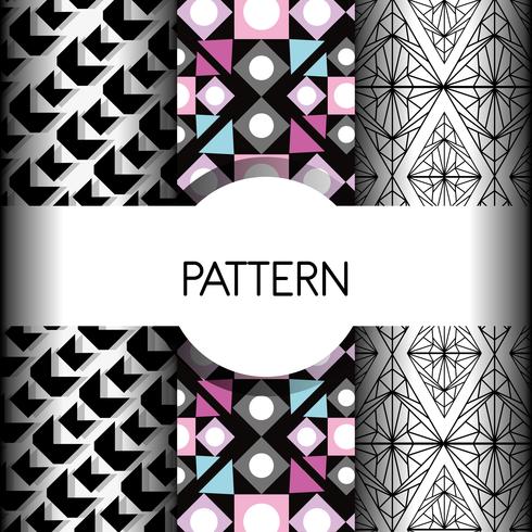 geometric seamless abstract background design vector