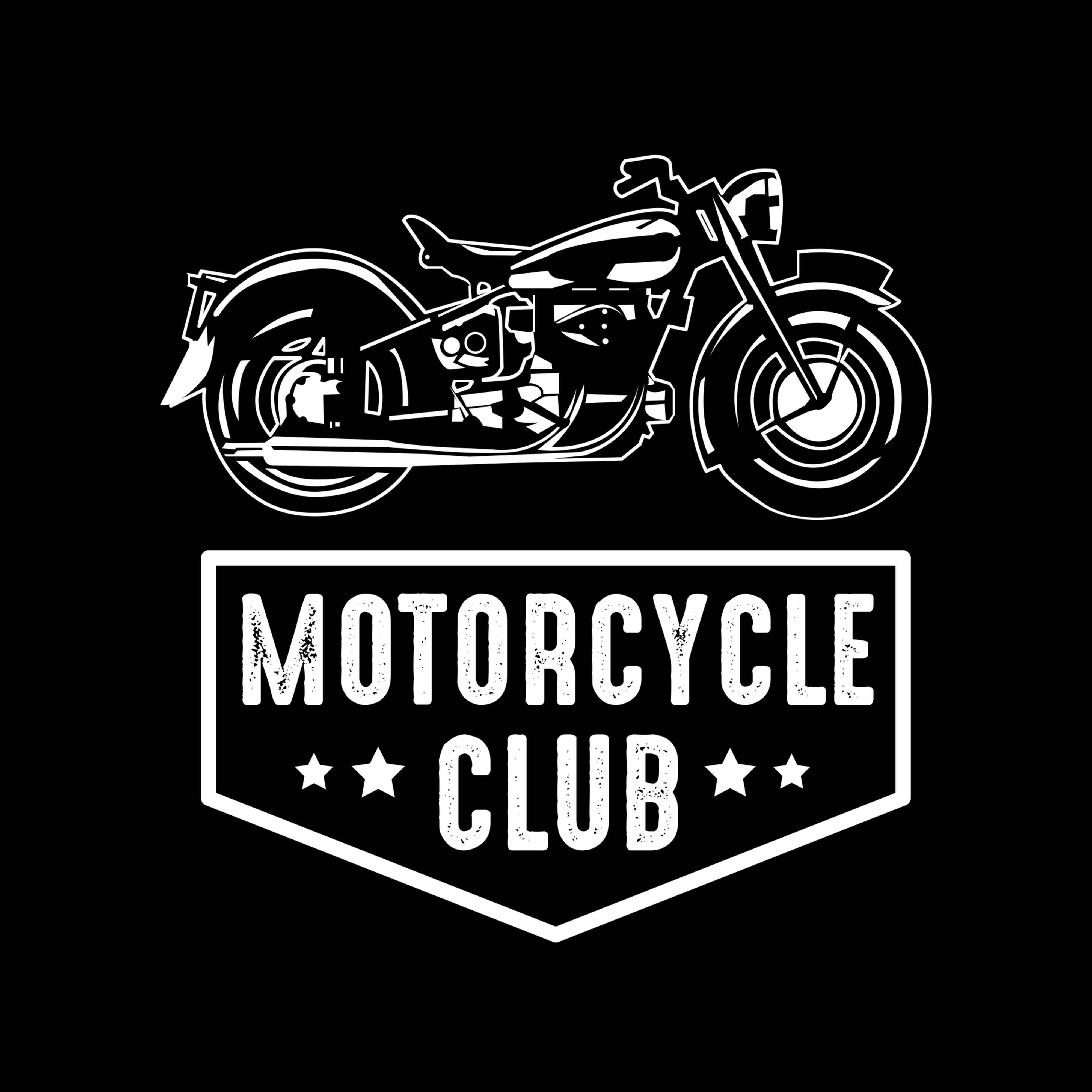 Insignia y logotipo de la motocicleta buena para imprimir 