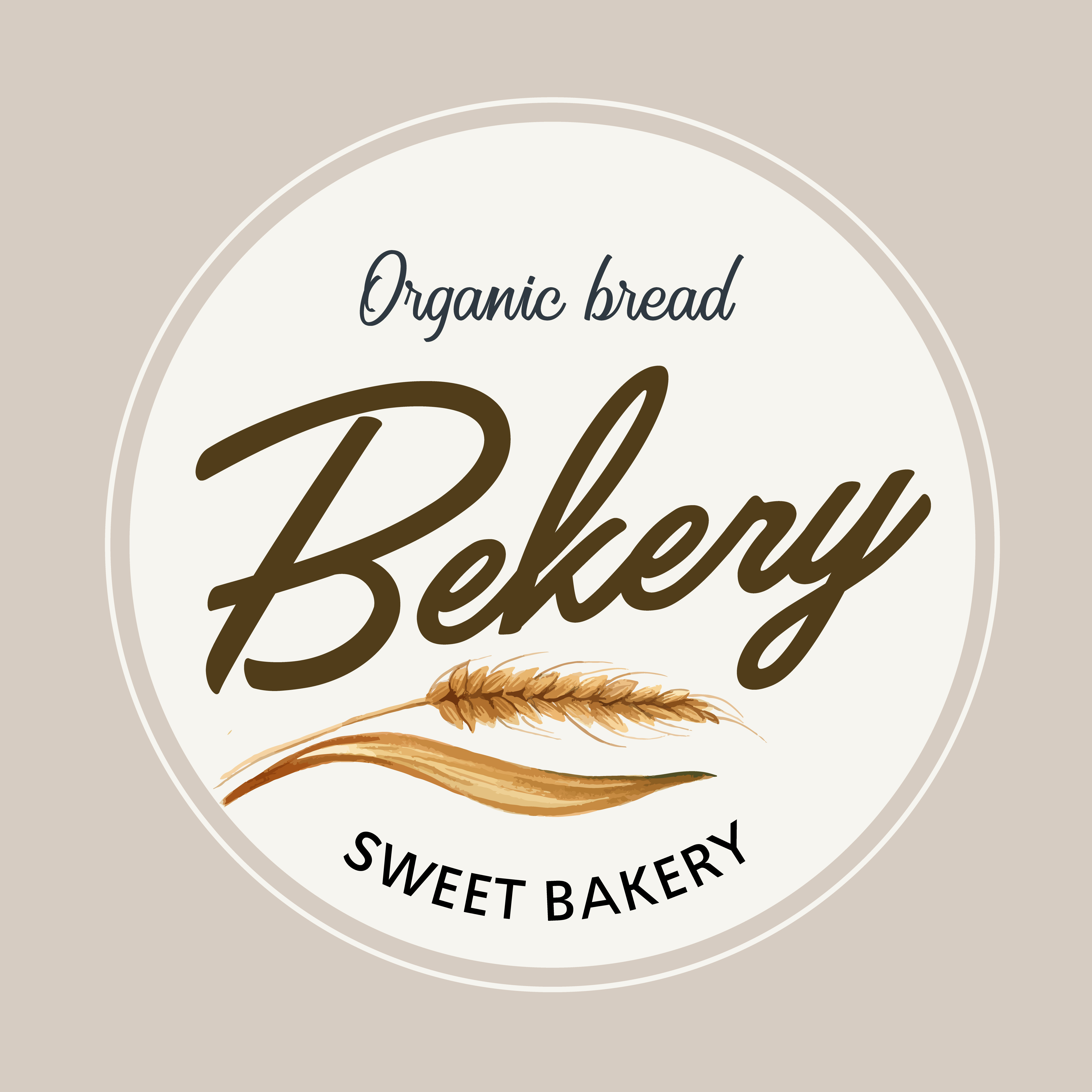 Logo symbol Bakery template. Bread and bun collection ...