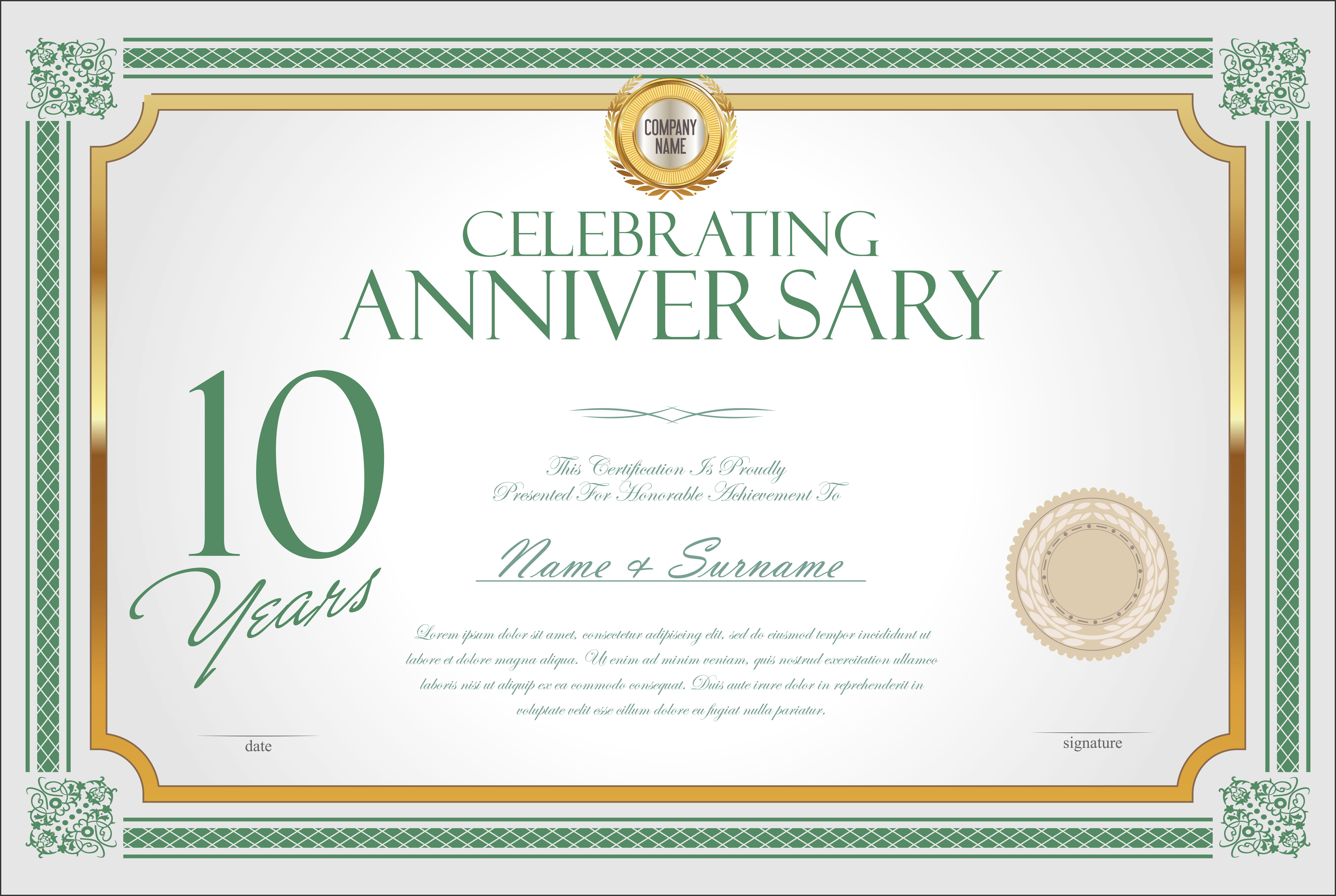 anniversary-background-template-656986-vector-art-at-vecteezy