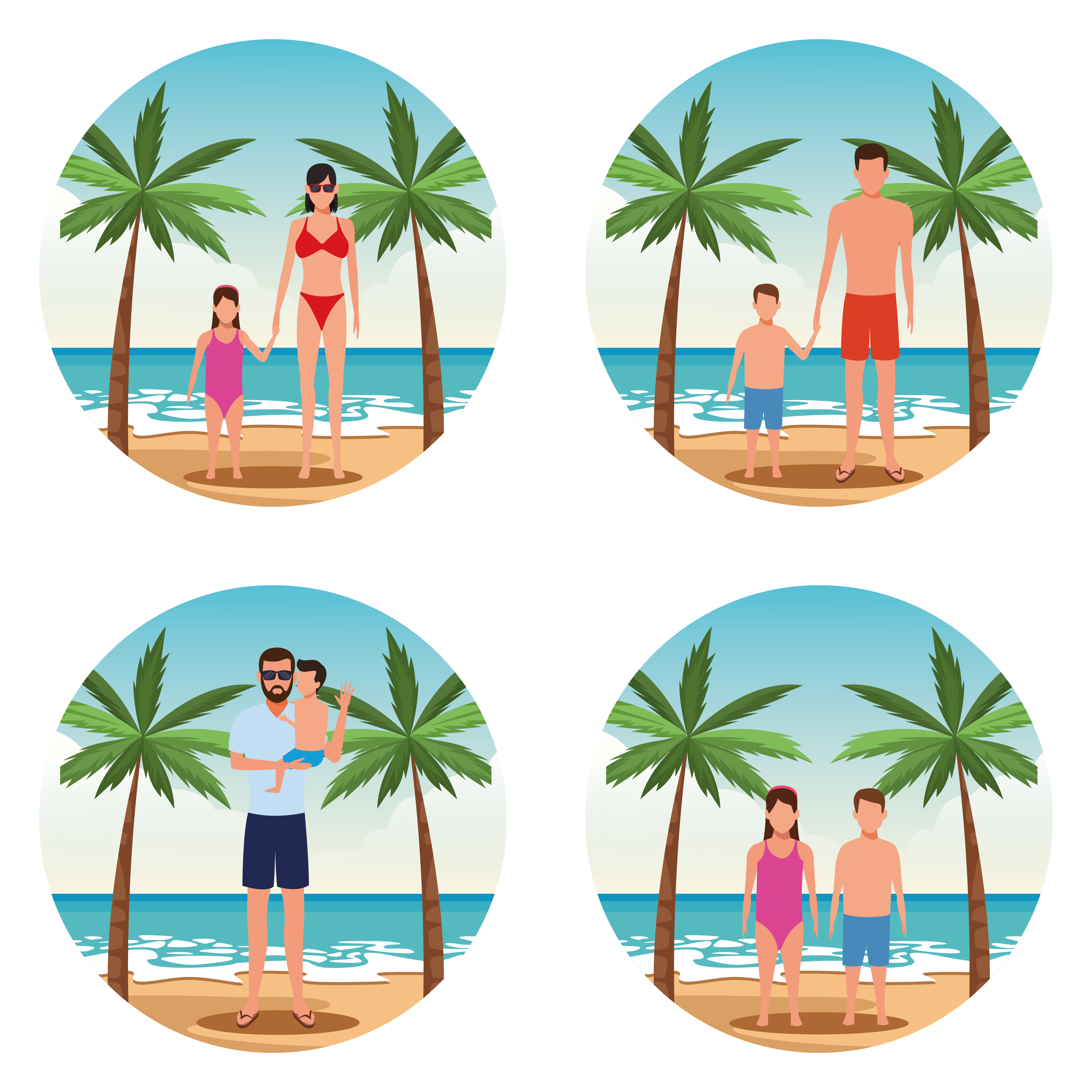 Free Free 52 Family Beach Vacation Svg SVG PNG EPS DXF File