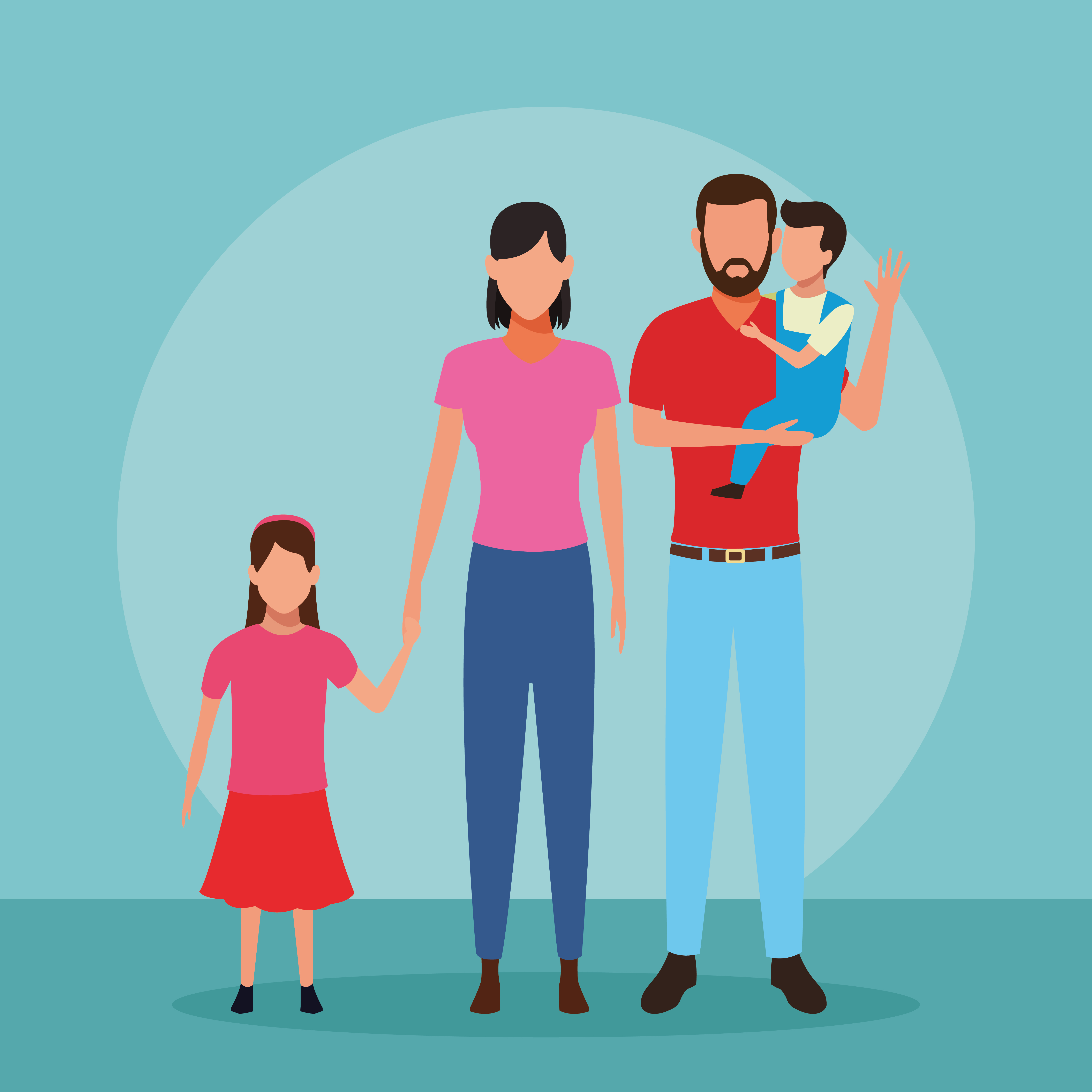 Family people cartoon 657422 Vector Art at Vecteezy