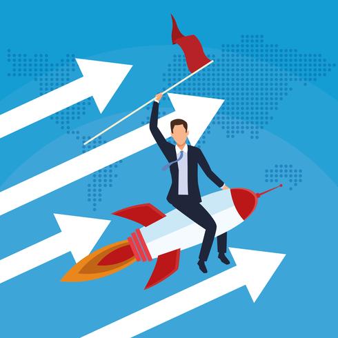 Startup business concept vector