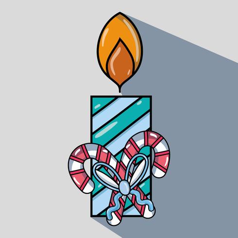 merry christmas decoration design to celebration vector