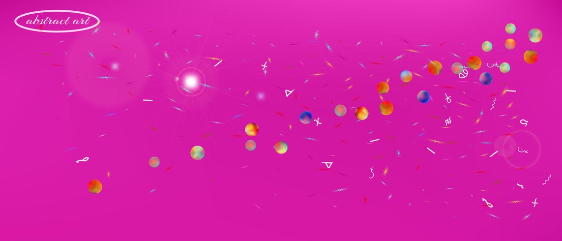 Minimal abstract ultra wide space background  vector
