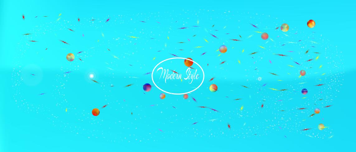 Minimal abstract ultra wide space background  vector