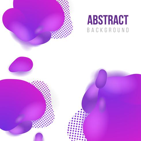 Abstract liquid banner background template. vector illustration