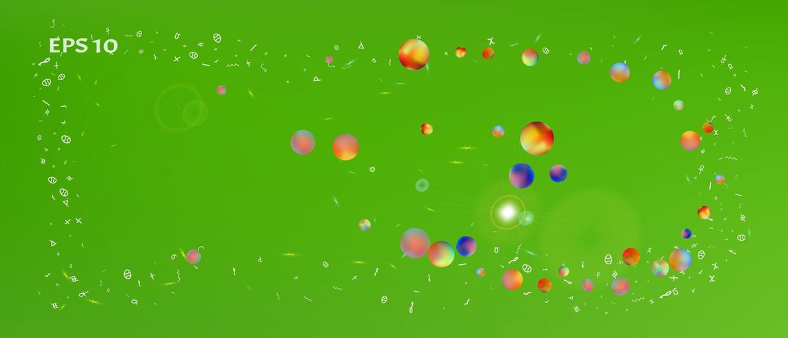 Minimal abstract ultra wide space background  vector