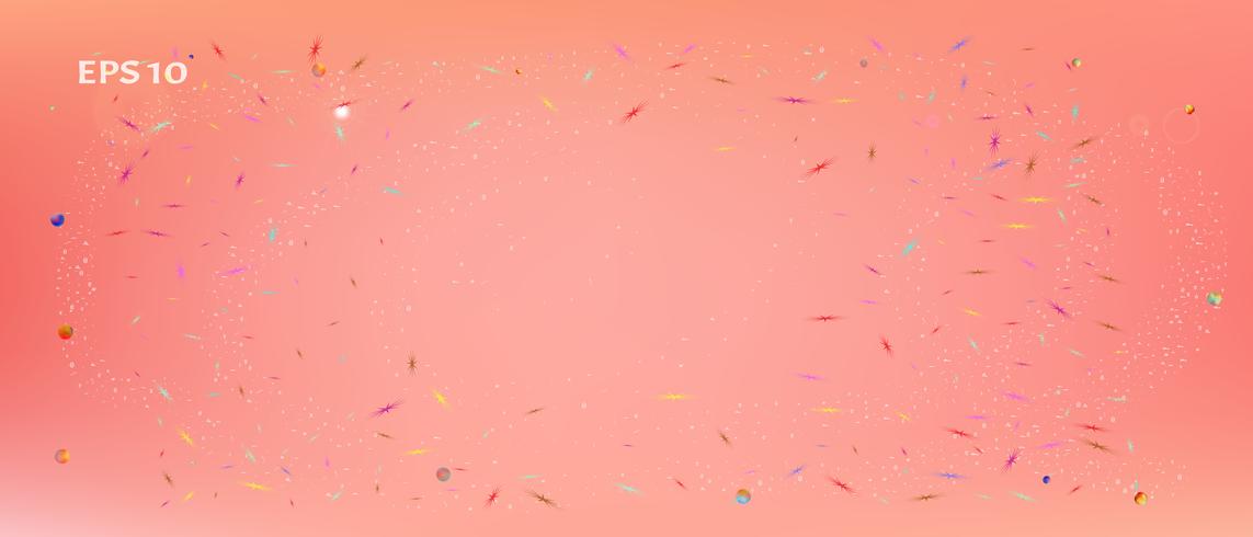Minimal abstract ultra wide space background  vector