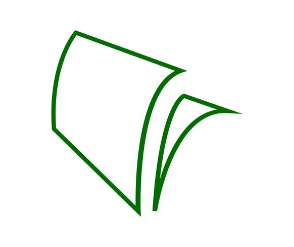 Book notebook pages vector