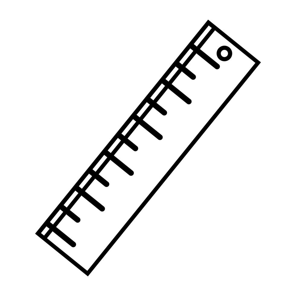 line ruler design to school tool education 659357 Vector Art at Vecteezy