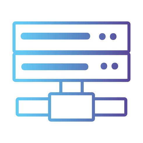 line data network swich uplink trunk vector