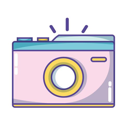 digital camera to take a picture art vector