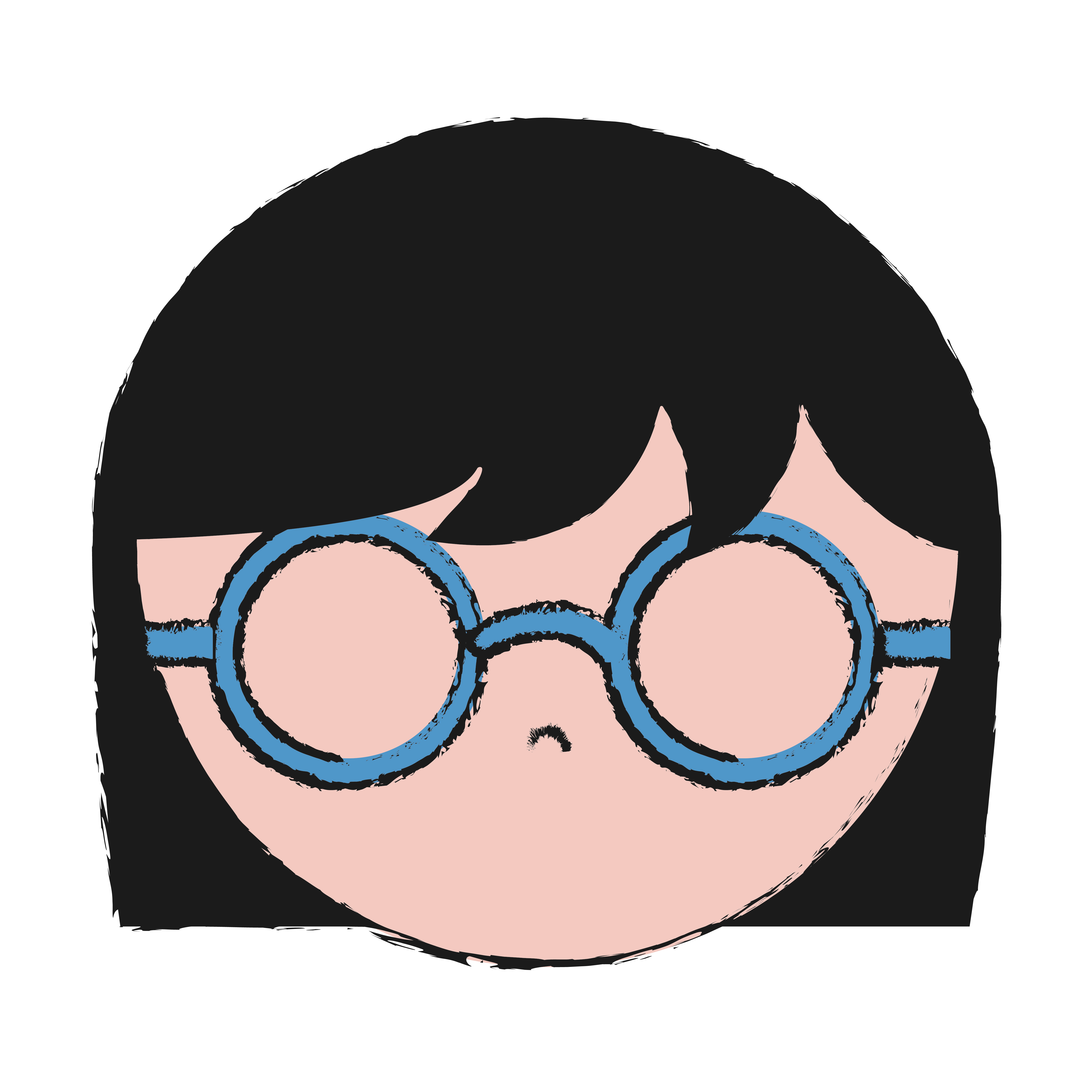 Download girl with glasses icon - Download Free Vectors, Clipart Graphics & Vector Art