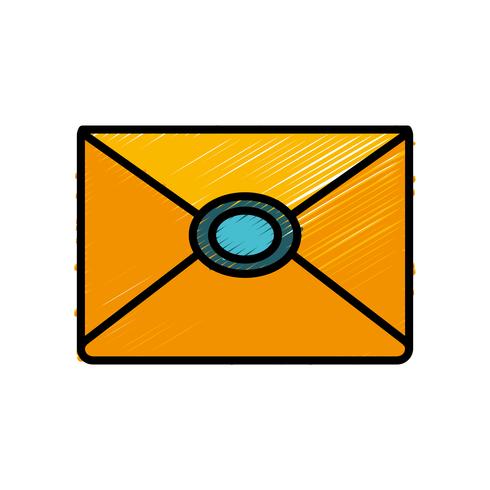 envelope icon image vector