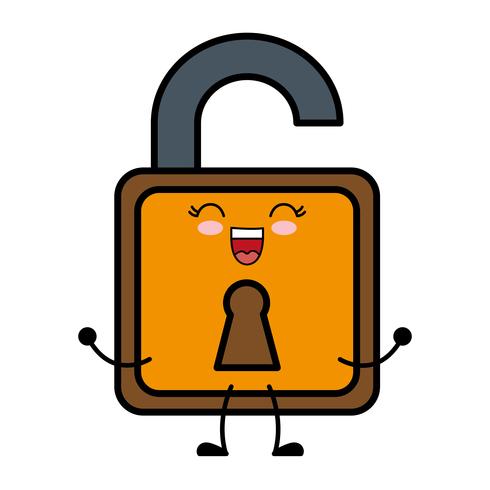 padlock icon image vector