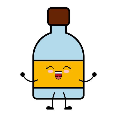 icono de botella de licor vector