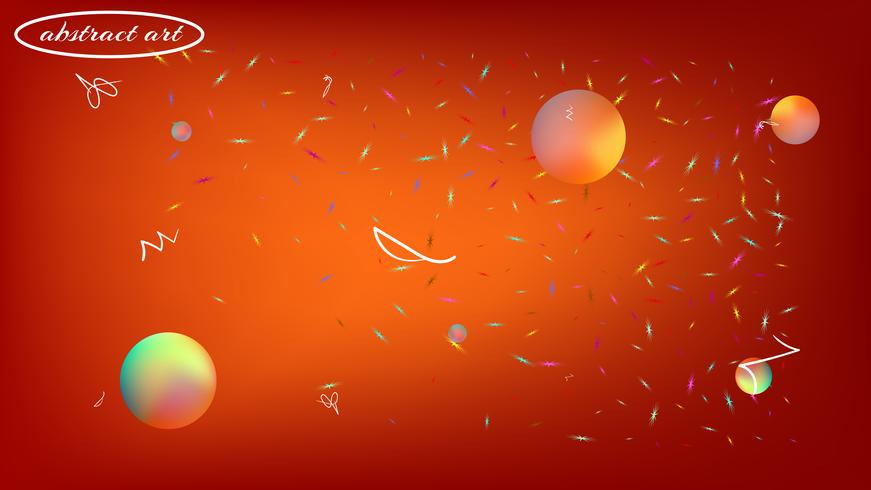 Creative space background mesh.  vector