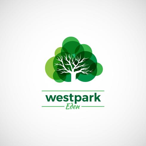 Colorful Tree Logo vector