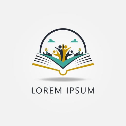 Education Book Logo vector