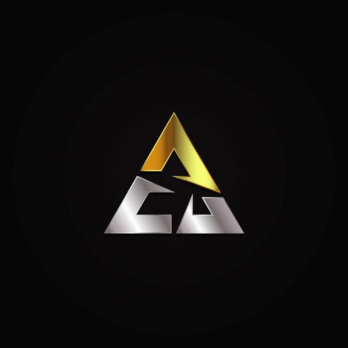 Luxury Triangle Logo vector