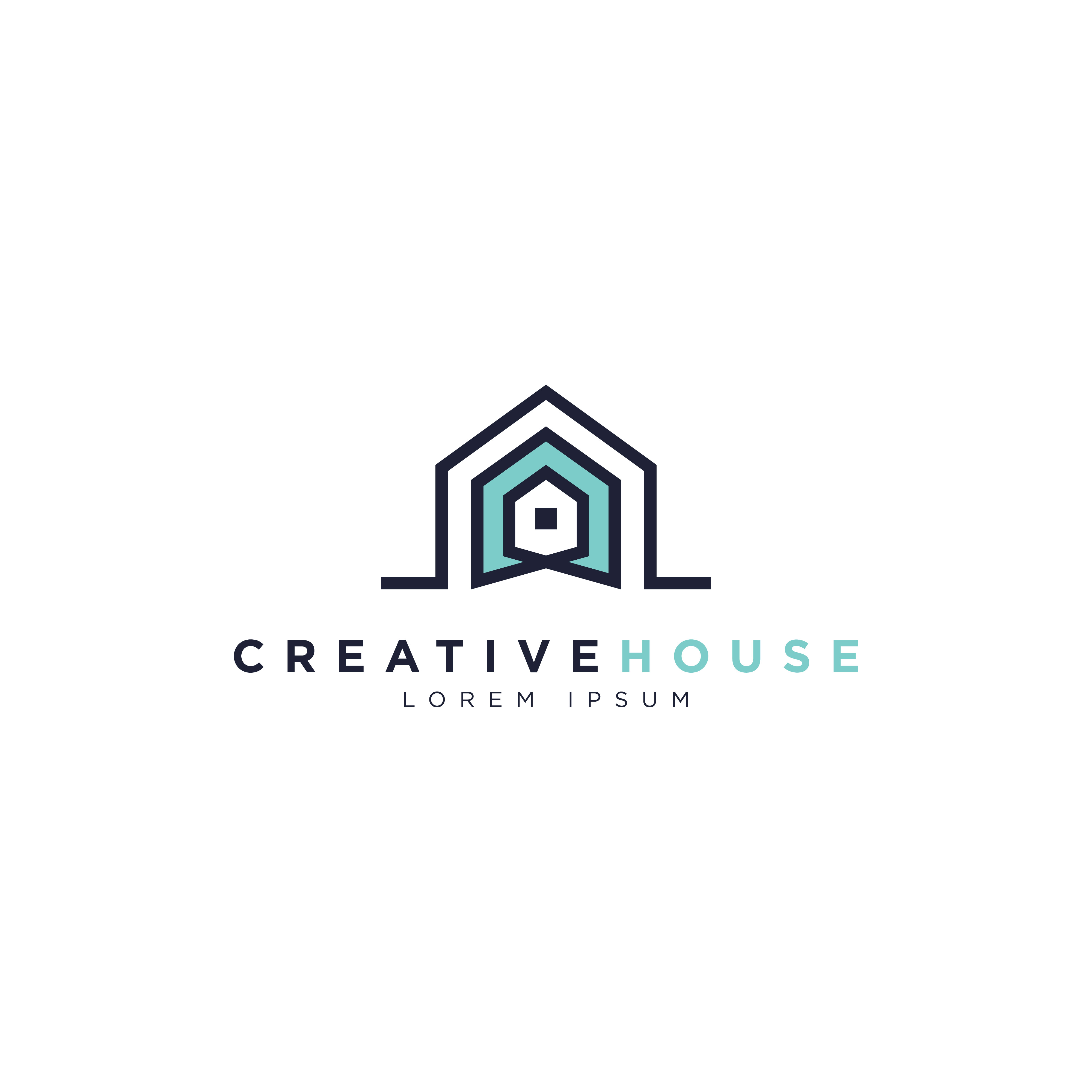 Creative House Logo Symbol 660354 Vector Art at Vecteezy