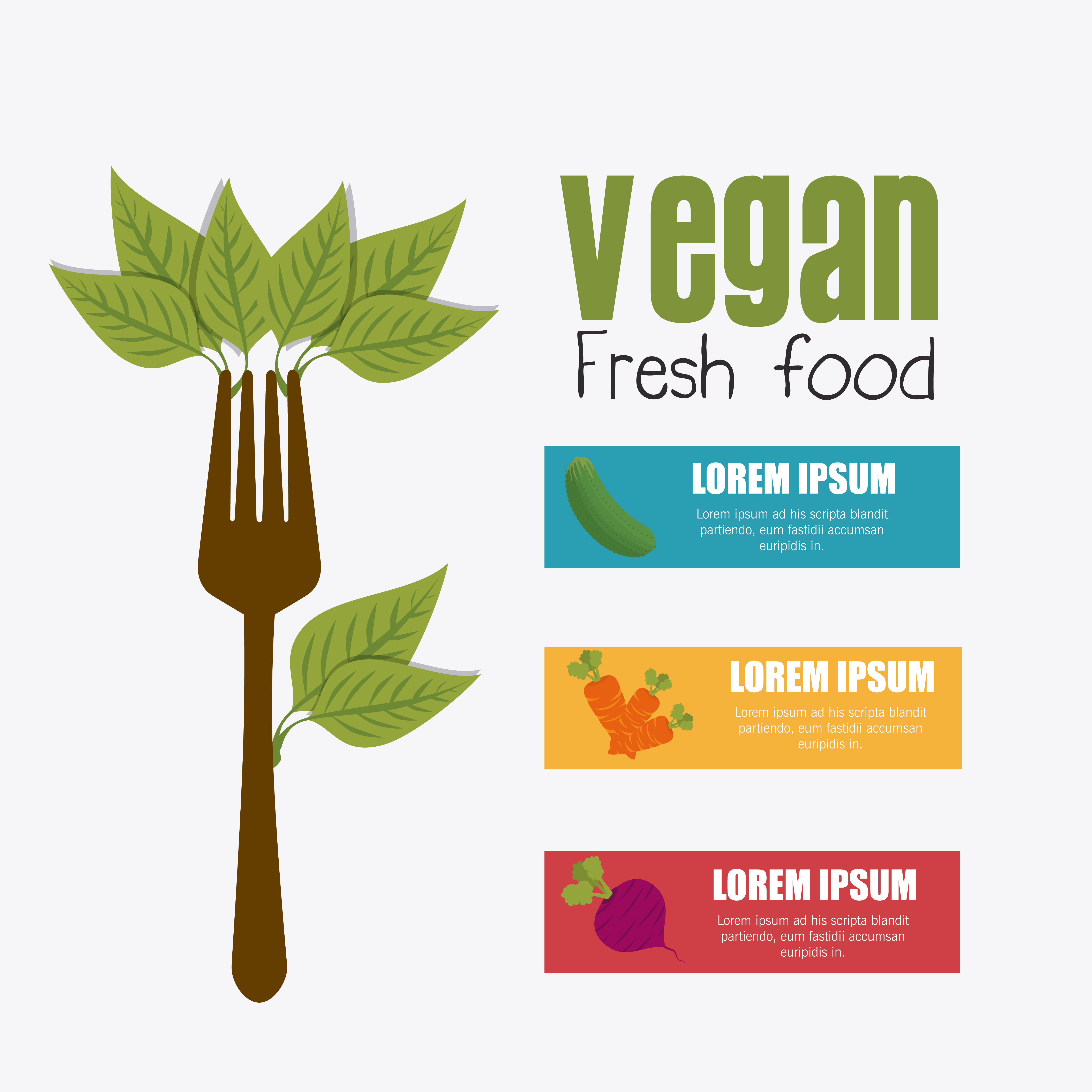 Vegan food design. 660461 Vector Art at Vecteezy