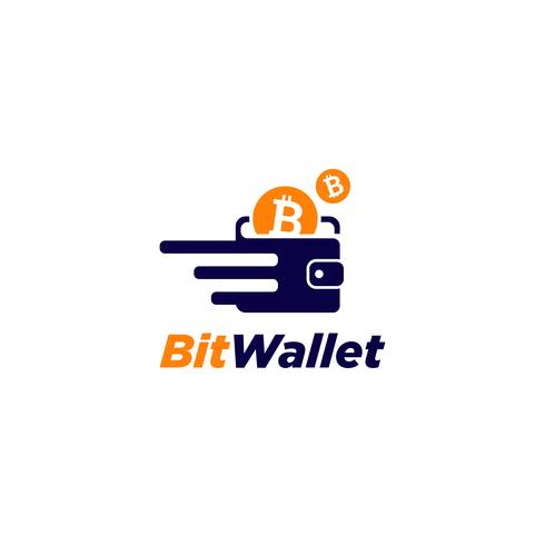 Bit coin Wallet vector