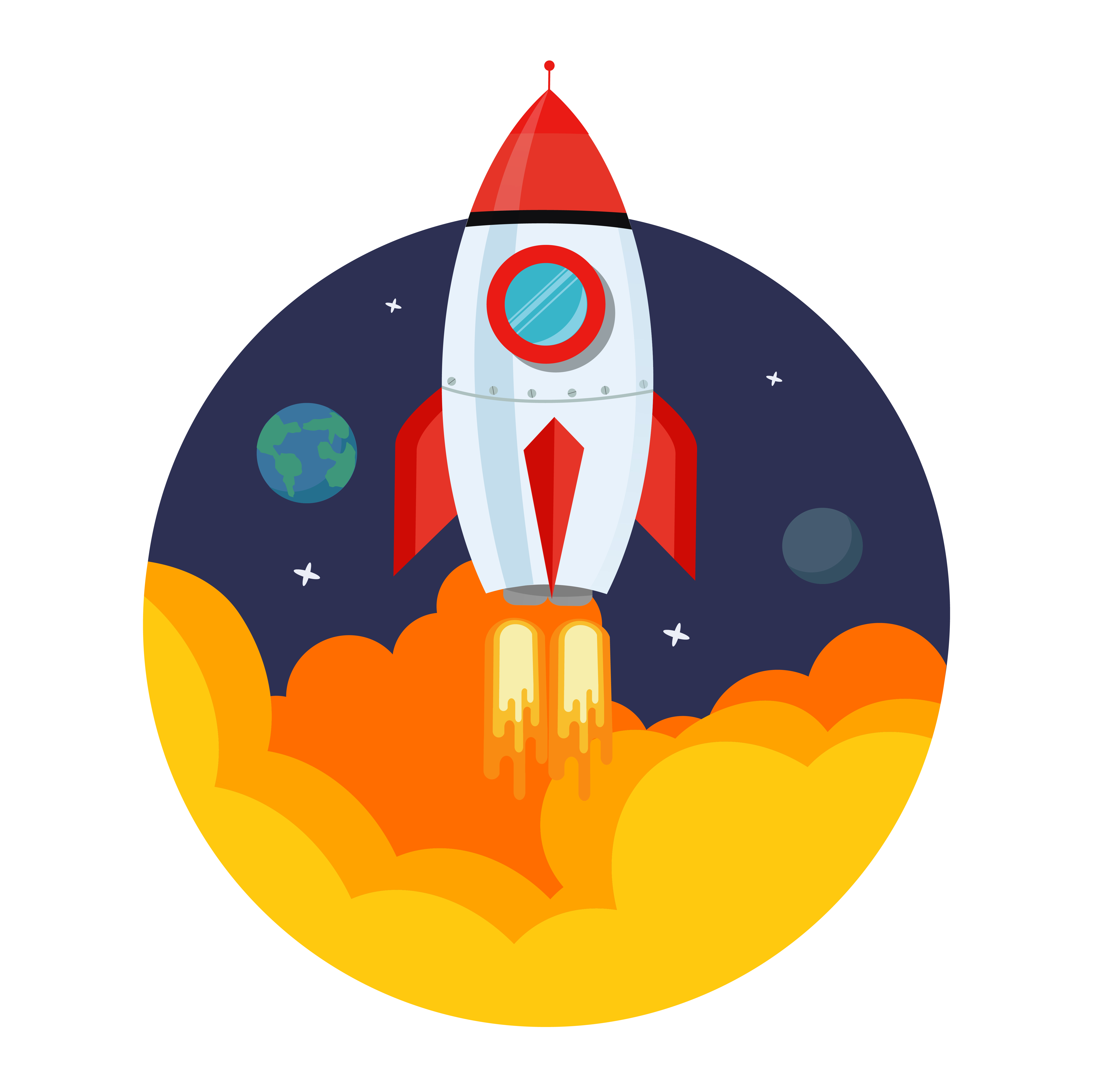 Rocket Stock Illustrations – 241,021 Rocket Stock Illustrations, Vectors &  Clipart - Dreamstime