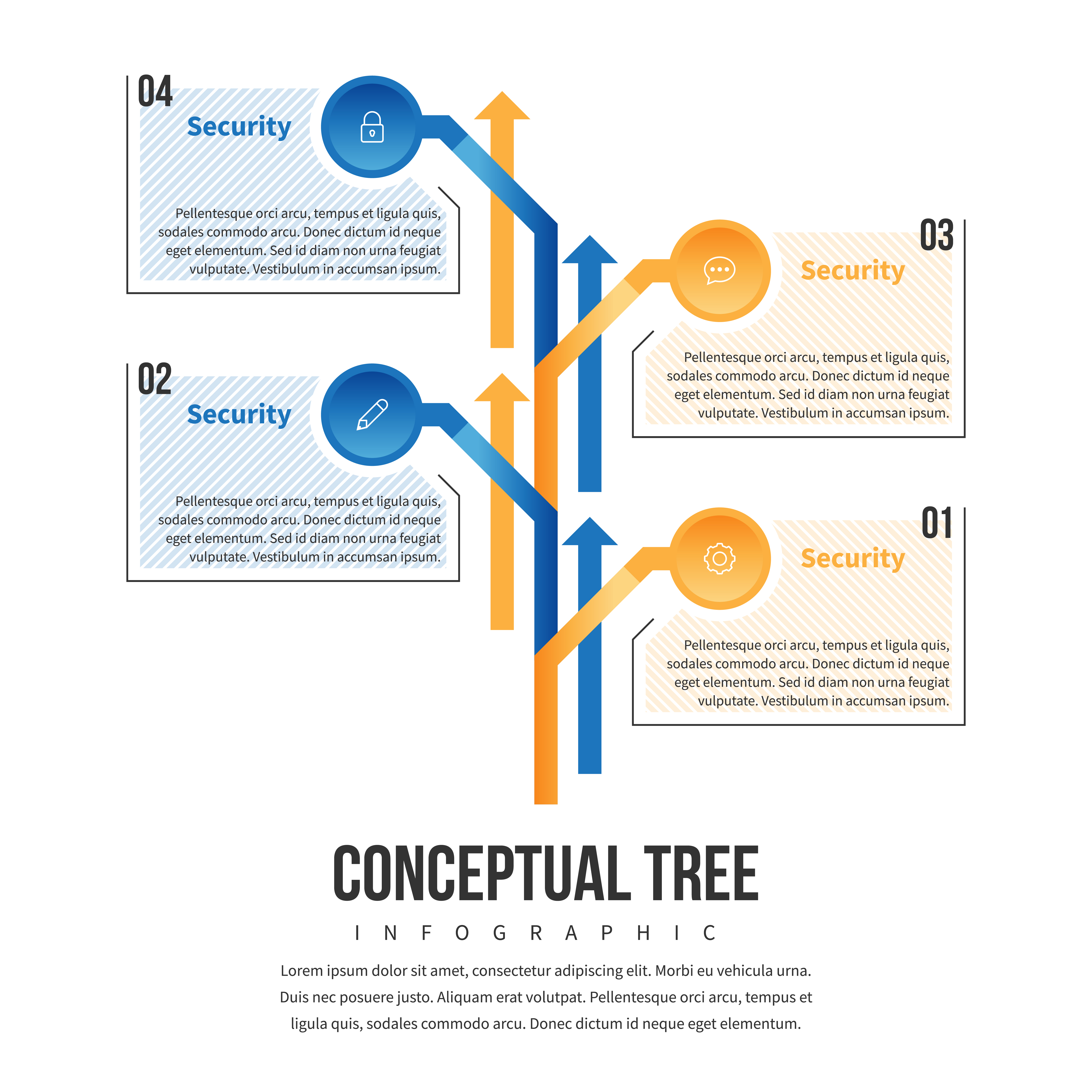 Concept Tree Infographic Vector Download Free Vector Art, Stock