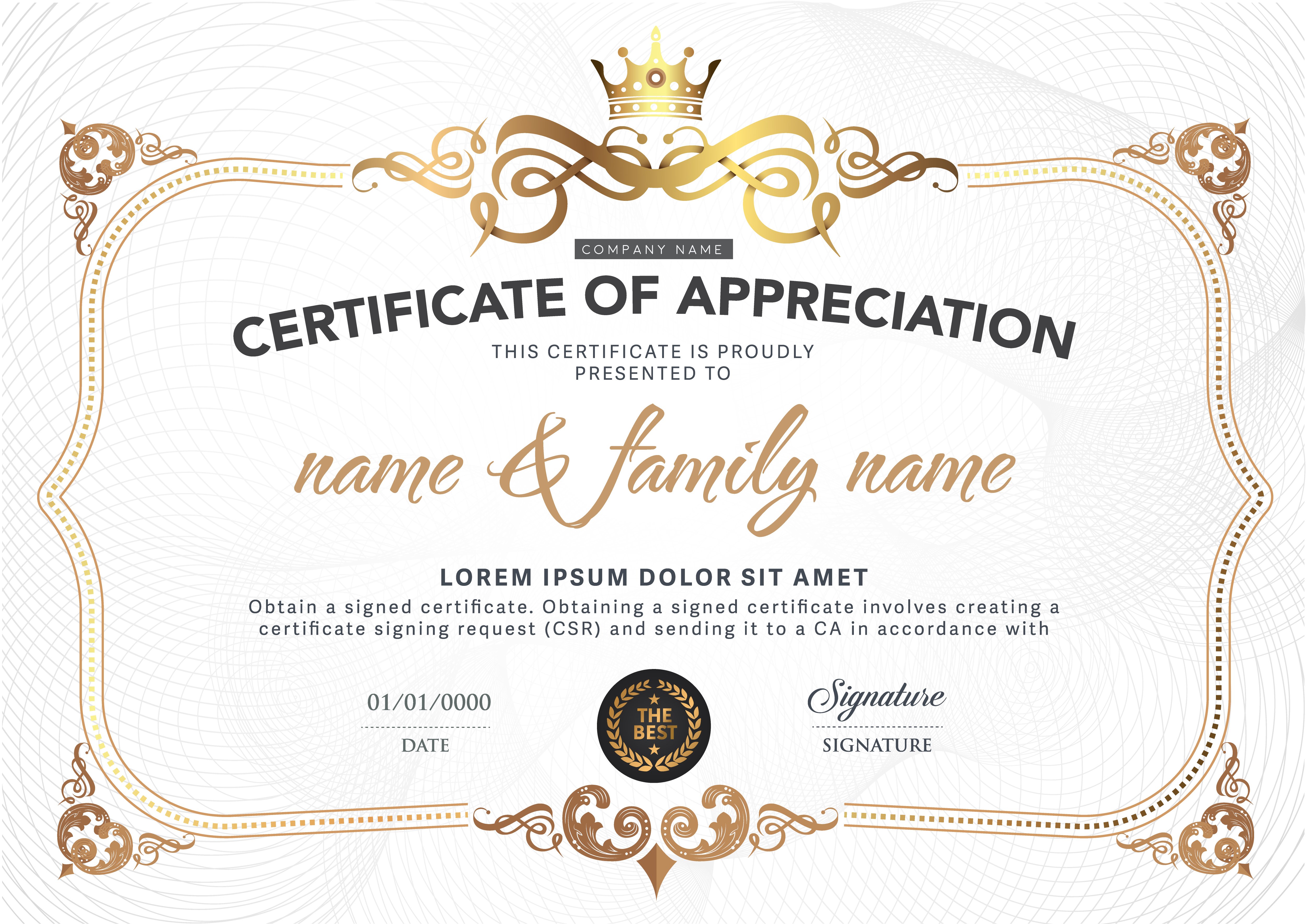 Download Design certificate template. - Download Free Vectors ...