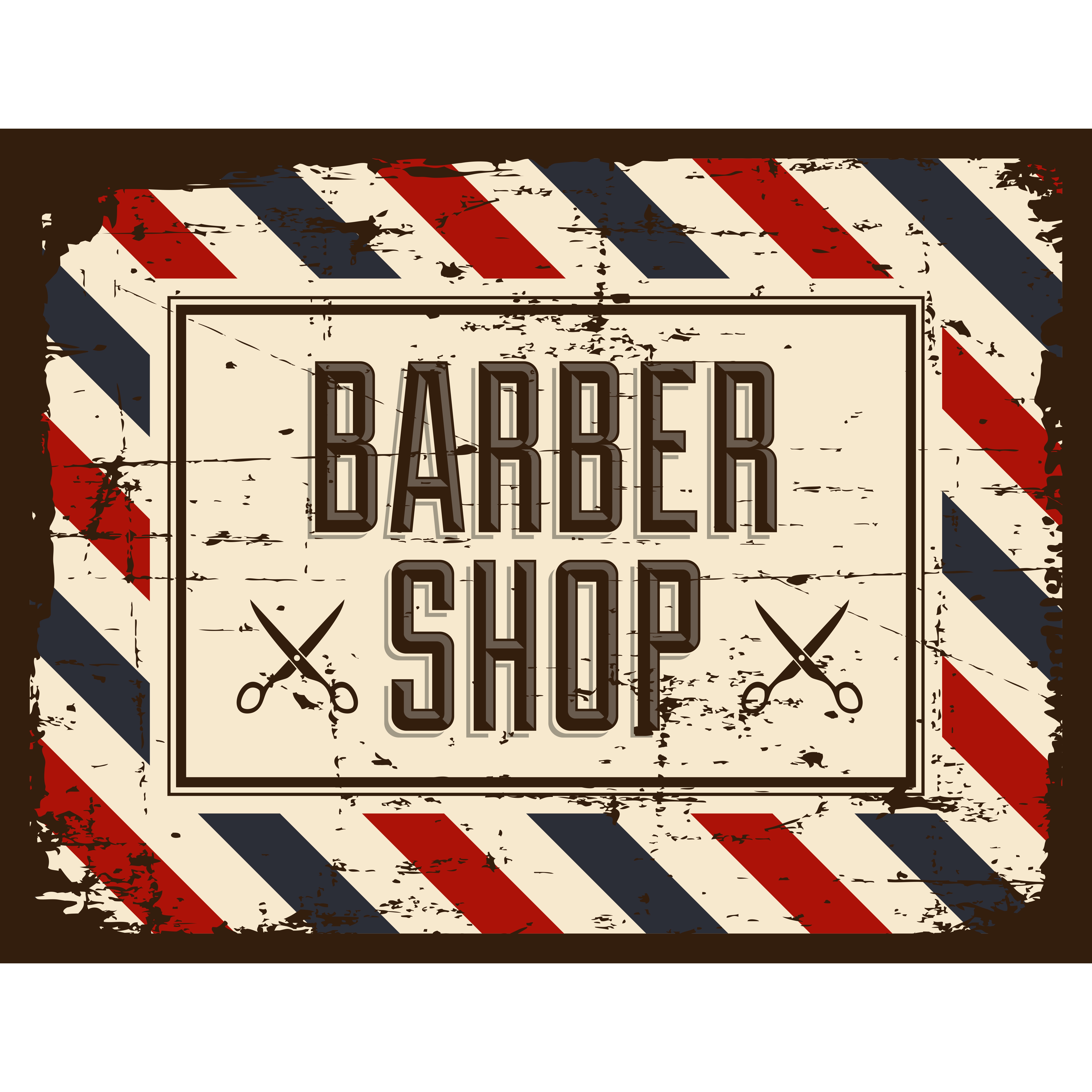 Barber Shop Printable Signs