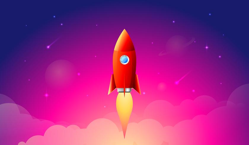 Rocket launch vector