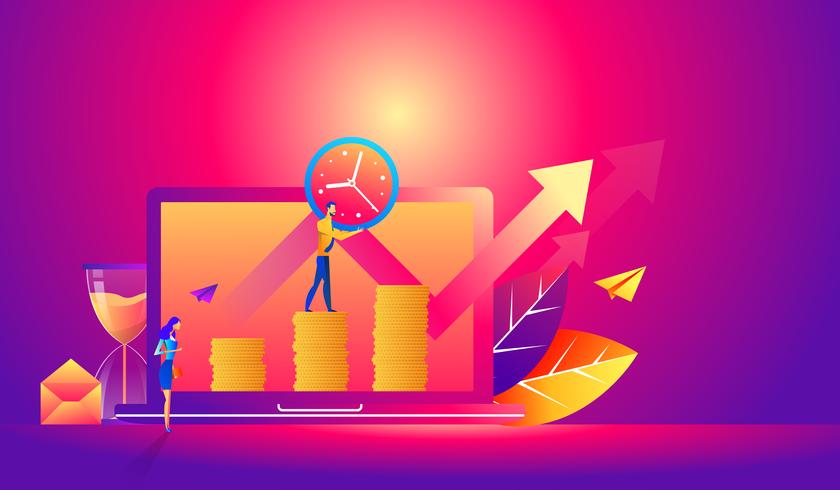 Time Management  vector
