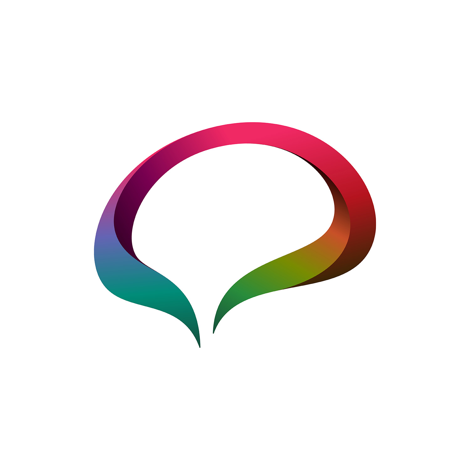 Speech bubble shaped brain creative icon 662266 Vector Art at Vecteezy