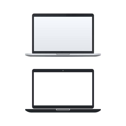 Laptop vector icons