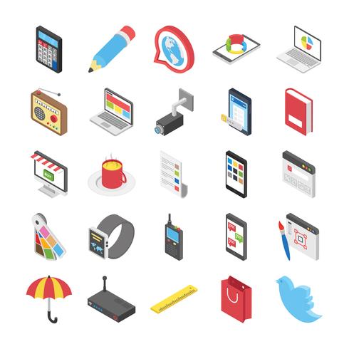 Mobile and Web Vectors Pack