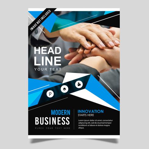 Business Brochure Template Design vector