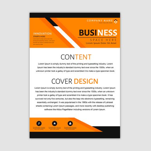 Business Brochure Template vector