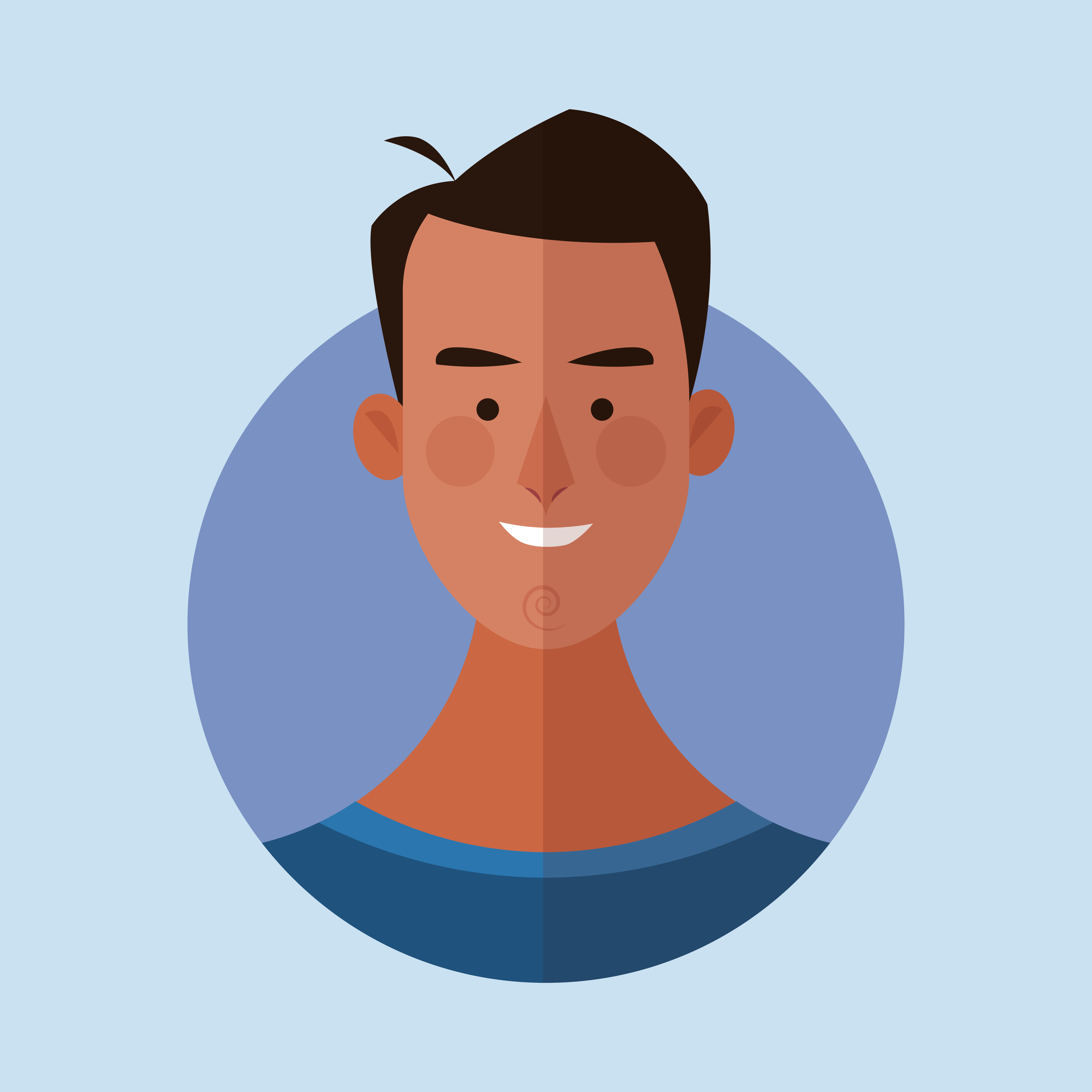 man face cartoon 662702 Vector Art at Vecteezy