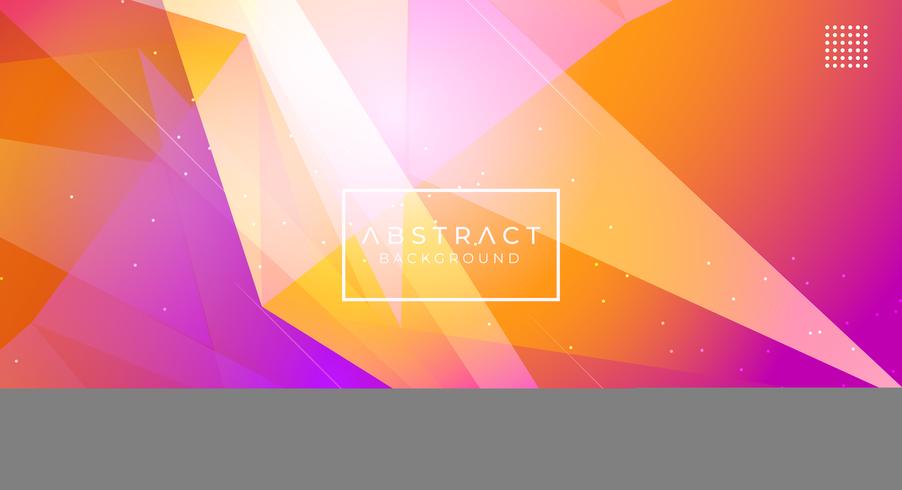 Modern Abstract polygonal background vector