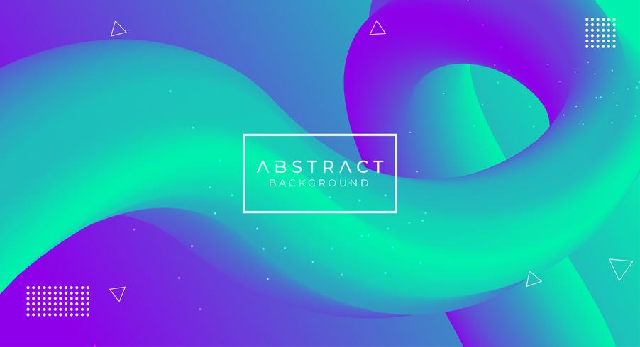 Modern motion fluid background vector