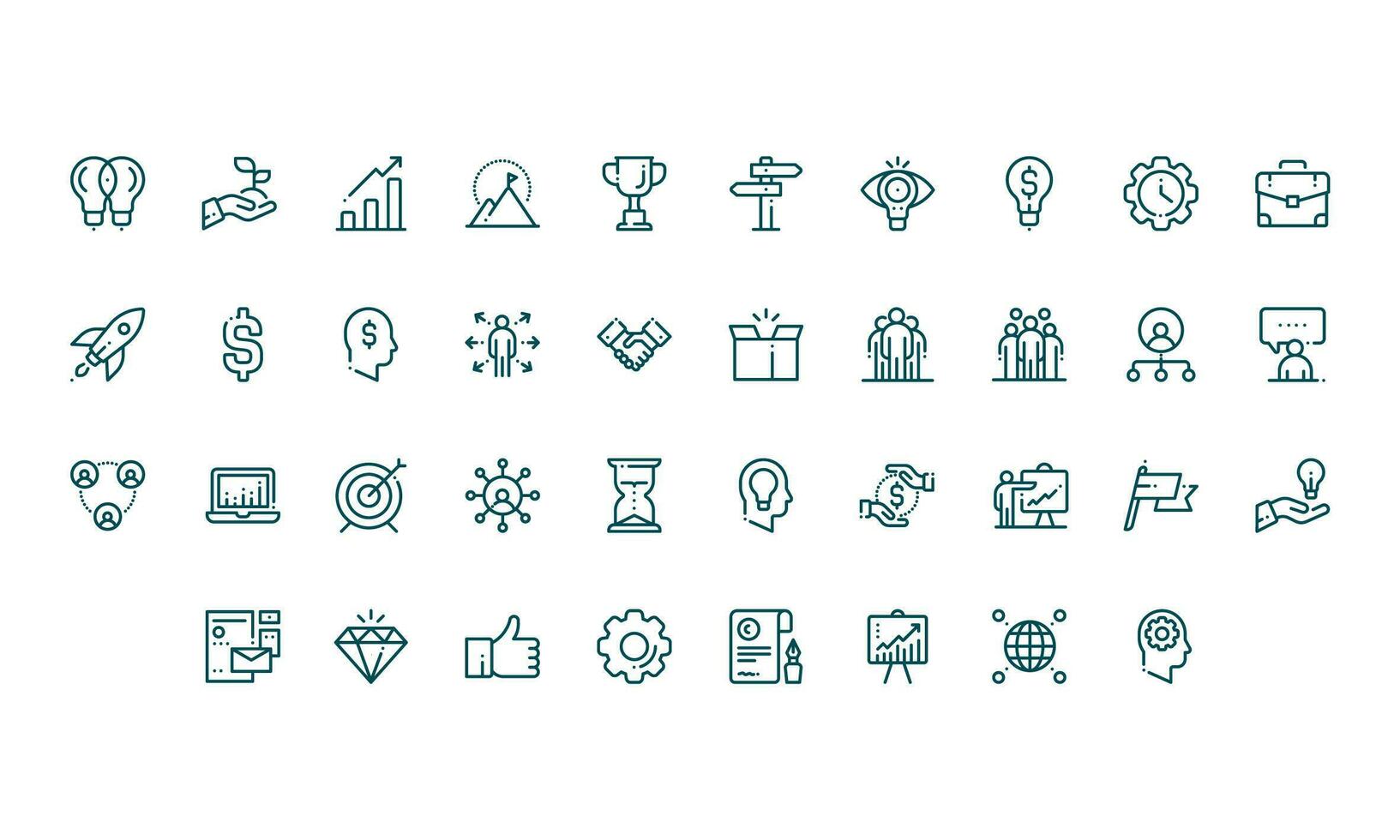 Business icon vector